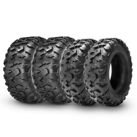 HALBERD ATV UTV Tires 25x8-12  25x10-12 6PR  All Terrain 4 Tubeless Off Road Tires Set of 4