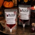 thumbnail image 4 of Halloween Party Favors for Student with Drink Pouches with Straws, Bulk Halloween Party Favors for Modeling Material Party and Classroom, 10 Pack Plastic Pouches for Kids Party, 4 of 7