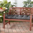 thumbnail image 2 of Sunbrella Canva Coal 51 x 18 in. Outdoor Bench Cushion by Greendale Home Fashions, 2 of 8