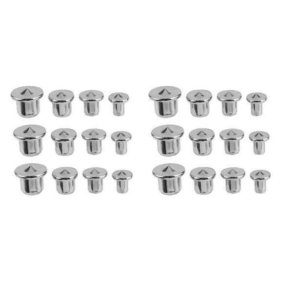 2X Drill Dowel Pin Centre Points Set Woodworking,Alignment Tool Round Wood Pin Locator 6/8/10/12mm for Accurate Drilling,24 x dowel centering pins,silver