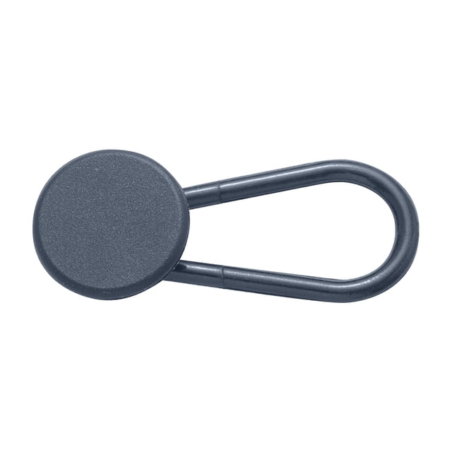 Cxui Rallonge de Bouton de Jeans, Rallonge de Ceinture Instantanée Sans Couture pour Pantalons et Jupes, Ajustable, Réutilisable en Silicone (1Pcs) Bleu1