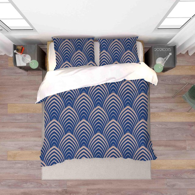 3D Abstract Geometric Art Decoration Quilt Cover Set Bedding Set Duvet Cover