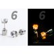 thumbnail image 1 of Xihbxyly Pendientes Luminosos, Llamativas Joyas Led, Diseño Que Brilla En La Oscuridad, Accesorio de Fiesta de Lujo, Eventos En Discotecas, Estilo Llamativo, Diversión a Pilas., 1 of 5