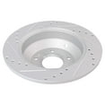 thumbnail image 6 of TRQ Front and Rear Performance Brake Rotors Set Premium G-Coated Cross Drilled & Slotted Fits Select 2013-2018 Hyundai Santa Fe Santa Fe Sport 2014-2020 Kia Sorento, 6 of 8