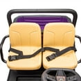 thumbnail image 3 of 24v Ride on Toys Two-seater UTV, with Automatic Tipping Bucket, Rear wheel Suspension, Slow start, LED light,USB, Bluetooth Music, Electric Car for Kids Ages 3-8, Purple, 3 of 7