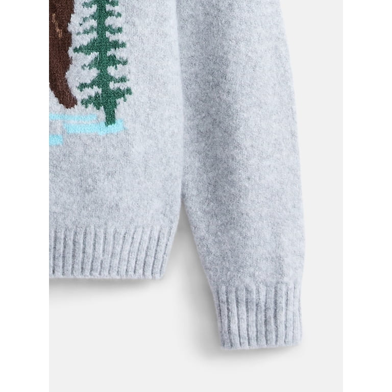 Wonder Nation Boys' Graphic Sweater with Long Sleeves photo 3