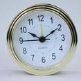 thumbnail image 3 of DIY 78MM Mouvement d'Insertion d'Horloge en Quartz Chiffres Arabes Pièces de Rechange Or, 3 of 7