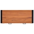thumbnail image 5 of vidaXL Desk with 2 Drawers 100x40x75 cm Teak Wood, 5 of 5