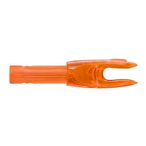Easton 370322 G 4mm Nock Large Groove Flo Orange 12 Pack