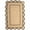 Black, variant on Jaipur Art And Craft Handmade Carpet for Home for Scallop Bohemian Jute Area Rug (5x8 Sq ft)