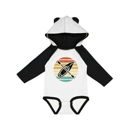 

Inktastic Kayaking Retro Kayak Boating Gift Baby Boy or Baby Girl Long Sleeve Bodysuit