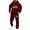 Red, variant on Aihuaihua Jesus Sweat Suits for Men Christian Letter Print Fall Winter Outfit Religious Pullover Hoodie Sweatshirt and Jogger Trackpant Tracksuit 2 Pieces Set Dark Gray M