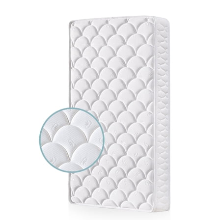 Premium Foam Crib Mattress, Baby Crib & Toddler Mattress,Knitted Cotton Surface - Soft, Hypoallergenic,Toddler Bed Mattress 52"L x 27.6"W x 5"Th