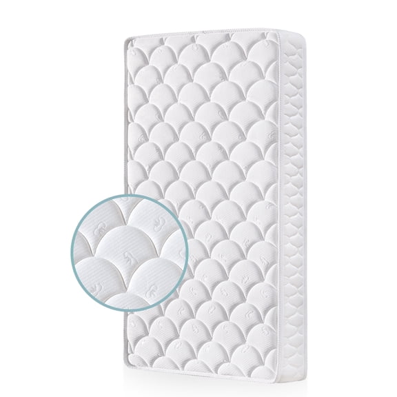 Premium Foam Crib Mattress, Baby Crib & Toddler Mattress,Knitted Cotton Surface - Soft, Hypoallergenic,Toddler Bed Mattress 52"L x 27.6"W x 5"Th