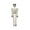 White, variant on Skeleton Plush Toy Poseable Photo Prop Doll, Gothic Bone Figure Decor Plush