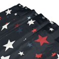 thumbnail image 3 of Yayeee Shower Curtain with Hooks 72"x72" Waterproof Fabric Bathroom Hanging Decor, Blue Stars Pattern, 3 of 5