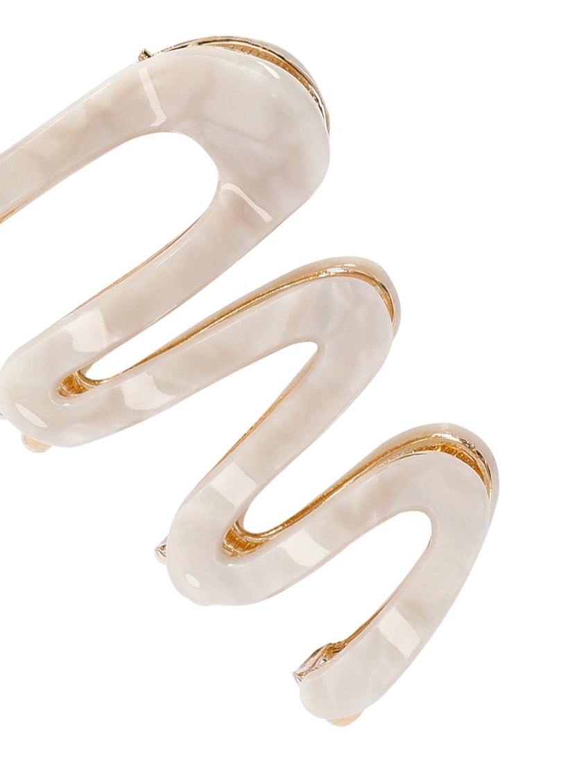 Time and Tru Women's Squiggle Hair Claw Clip