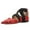 Red, variant on XYD Women Chic Pointed Closed Toe Back Zip D'Orsay Studded Flats Elastic Strappy Casual Shoes Size 7 Black