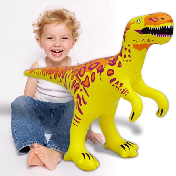 Figura inflable del dinosaurio del juguete del dinosaurio para de cumpleaños de las decoraciones del partido Velociraptor perfke dinosaurio inflable