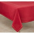 thumbnail image 5 of Saro Lifestyle Embroidered Holiday Tablecloth, 5 of 5