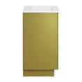 thumbnail image 4 of Modway Quantum 24" Bathroom Vanity in White Gold, 4 of 4