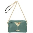 thumbnail image 2 of FORMRS Women Crossbody Purse with Chain Strap Vegan Leather Shoulder Handbag, Beige Martini, 2 of 7