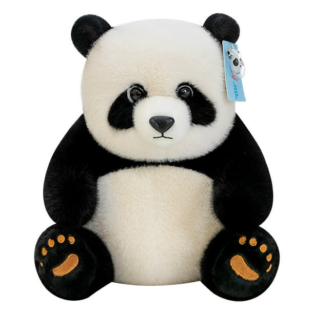 Muñeca panda de peluche suave de 35 cm