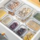 thumbnail image 2 of Refrigerator Storage Box Fridge Organizer Vegetable Fruit Boxes Drain Basket Storage Containers Pantry,Medium, 2 of 5