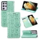 thumbnail image 2 of Funda Cartera FOXDOCK para Samsung Galaxy S21 Ultra , Flip PU con Relieve de Gatos y Perros, Tarjetero y Soporte, 2 of 6