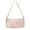 Pink, variant on Women's Shoulder Bag with Sequin Embroidery, Floral Pattern PU Leather Handbag with Zipper Closure and Inner Pocket, Stylish Medium Tote Purse(Orange)