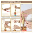 thumbnail image 2 of 6 pack Gold Coffee Syrup Pumps - Dispenser Pump for Syrup Bottles Coffee Flavoring Syrup Pump Fits 25.4 Oz/ 750ml Bottles -, 2 of 6