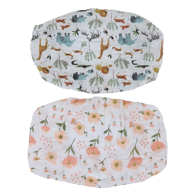 Sábanas Para Cambiar Pañales Para Bebés, Ajuste Cómodo, Respetuoso Con La Piel, Estampado De Moda, Hilo De Algodón Transpirable, Fundas Para Cambiar Pañales Para Bebés, 2