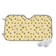 thumbnail image 2 of Lsque Sunflowers Bee Car Windshield Sun Shade | Accordion Folding Style Auto Shade for Car Truck SUV Van | Blocks UV Rays Sun Visor Protector | Small, 2 of 7