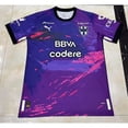thumbnail image 1 of [Fans] 2324 Nuevo México League Monterey Two away Fútbol Púrpura Manga Corta Equipo De Entrenamiento De Camisa De Alta Calidad S-4XL, 1 of 3