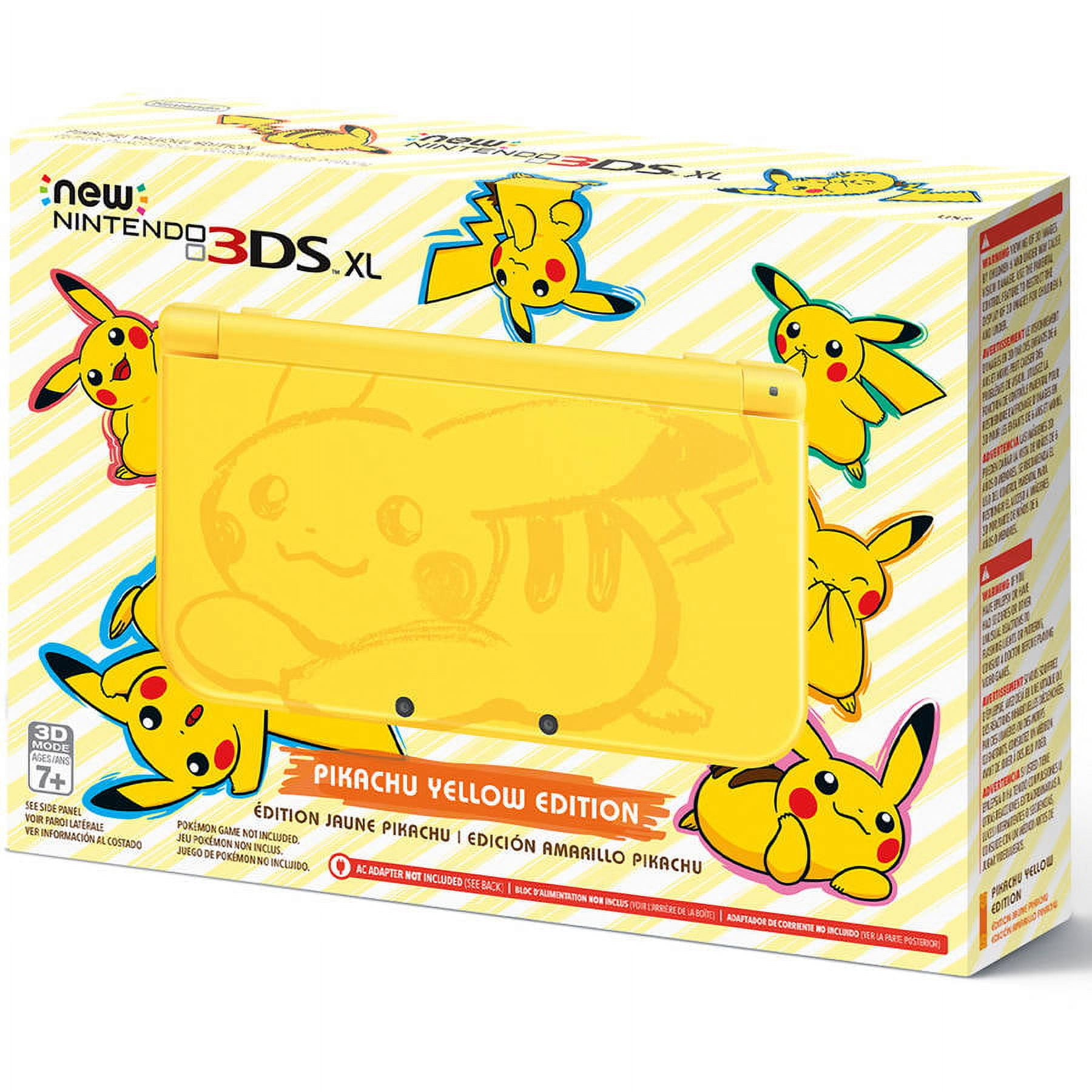 Pikachu 3ds xl console deals