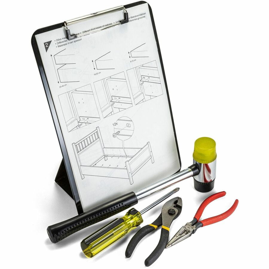 Officemate OIC83039 Easel Recycled Clipboard, Black
