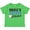 Apple Green, variant on Baseball Uncles Little Pitcher Boys Toddler T-Shirt