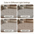 thumbnail image 7 of ODIKA 4'x6' Beige Brown Abstract Geometric Washable Area Rug Contemporary Minimalist Scattered Rectangle Pet Friendly, Non-Shedding for Bedroom, Reading Nook, 7 of 7