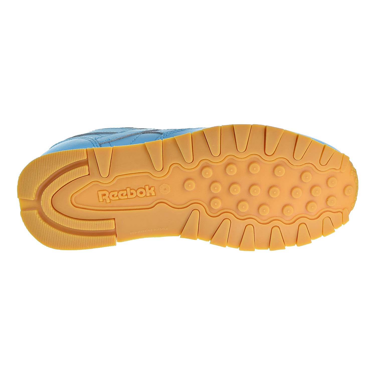 Reebok Classic Leather Gum Boys Shoes Crisp Blue/White/Gum cn4095 - image 6 of 6