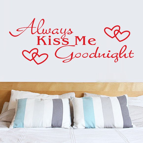 TIMIFIS Sticker Goodnight Home Decor Wall Sticker Decal Bedroom Vinyl Art Mural Home Decor