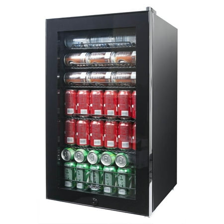 NewAir AB-1200B 126-Can Black Freestanding Beverage (Best Stand Alone Refrigerator)