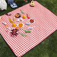 thumbnail image 1 of Portable Picnic Blanket Waterproof Outdoor 80x80 Inches, Extra Large Beach Blanket Sandproof Backing, Machine Washable Foldable Mat for Travel Camping Park Grass, 1 of 8