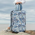 thumbnail image 4 of Uemuo Paisley Floral Branches Printed Washable Luggage Cover - Fashion Suitcase Protector Fits 18-32 Inch Luggage -Small, 4 of 9