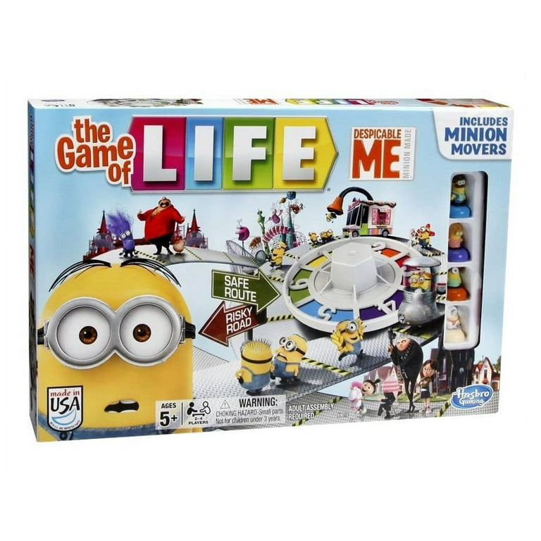 英語版　人生ゲーム　アメリカ製　ミニオン　コレクターズアイテム　ゲームオブライフ Despicable Me Minion The Game of Life Game - Walmart.com