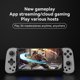 thumbnail image 5 of Para Android/iOS/Wins Gamepad Mango retráctil inalámbrico para juegos para PS4 Switch PC (gris claro), 5 of 9
