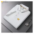 thumbnail image 3 of Polo Uni 2025 pour Hommes, Col Polo, Manches Courtes, Été 2025, Décontracté, 3 of 6