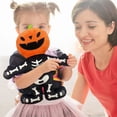 thumbnail image 6 of YujiCraft Halloween Pumpkin Head Plush Toy with Sound, Spooky Talking Jack-o-Lantern for Halloween Party Decor,A, 6 of 6