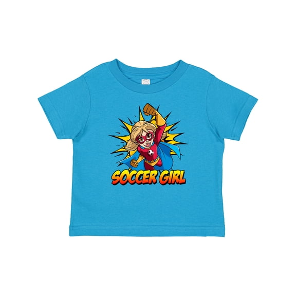 Inktastic Soccer Girl Superhero Girls Baby T-Shirt