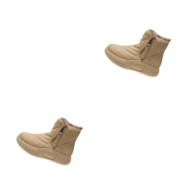 Sonducket Botas De Nieve Cálidas A Media Pantorrilla Para Mujer Actividades Al Aire Libre Las Botas De Invierno Antideslizantes Se Caracterizan Type4 NO4