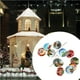 thumbnail image 4 of Diy Adornos De Navidad De Madera Hermosa Y Elegante Decoración De Madera Redonda Círculos De Madera Artesanía Para Pared De Ventana Patio Interior Al Aire Libre Patio Casa 12Pcs Methold HA027923-02, 4 of 7